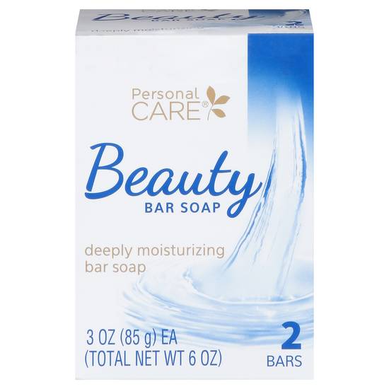 Personal Care Deeply Moisturizing Beauty Bar Soap (2 ct)