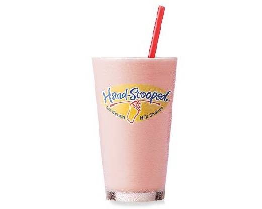Strawberry Hand-scooped Milkshake