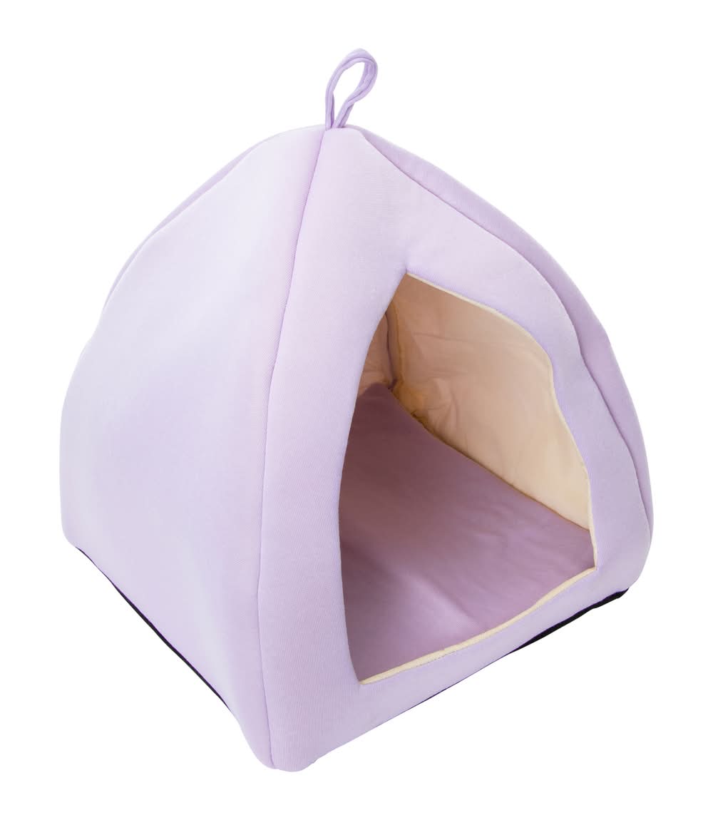 Cat Hut 12.5in x 14in Purple