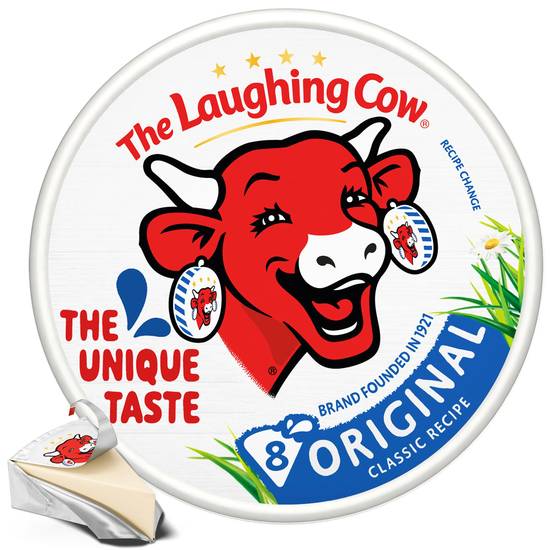 The Laughing Cow Original Creamy Cheese Spread x8 133g