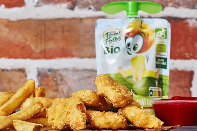 🍗🥤🍟🍏 Menu Kids Chicken Nuggets (x5)