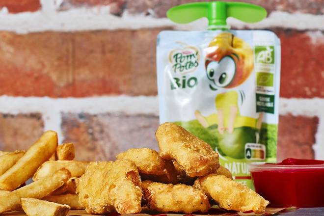 🍗🥤🍟🍏 Menu Kids Chicken Nuggets (x5)