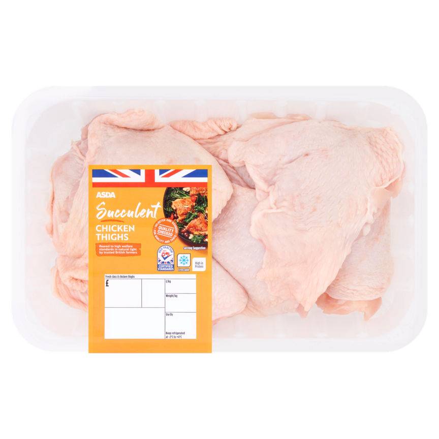 ASDA Succulent Chicken Thighs 1.1kg