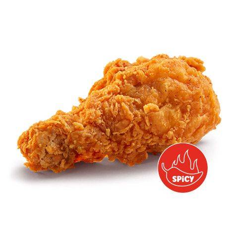 1 Piece Spicy Drum - Crispy Classic Chicken