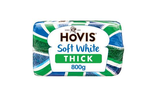 Hovis Thick Soft White Bread 800g