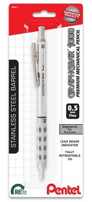 Pentel Mechanical Pencil Graphgear, 0.5Mm