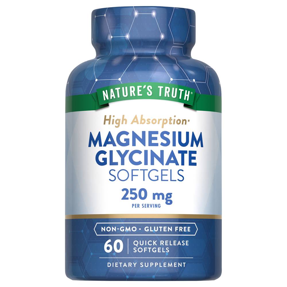 Nature's Truth High Absorption Magnesium Glycinate (60 ct)