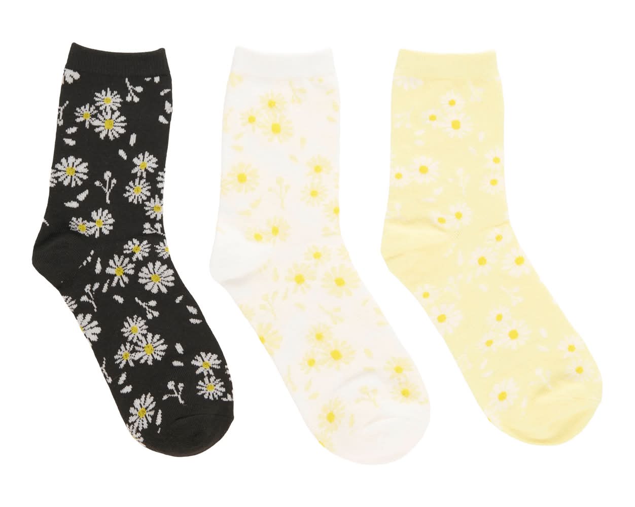 Carisma Women's Novelty Mid-Crew Socks, 3-Pack (9-11, Light Pink)