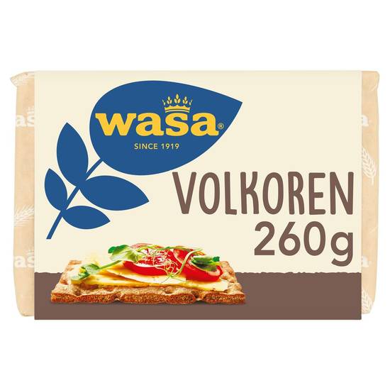 Wasa Bakkerijproduct van Volkoren Roggemeel 260 g