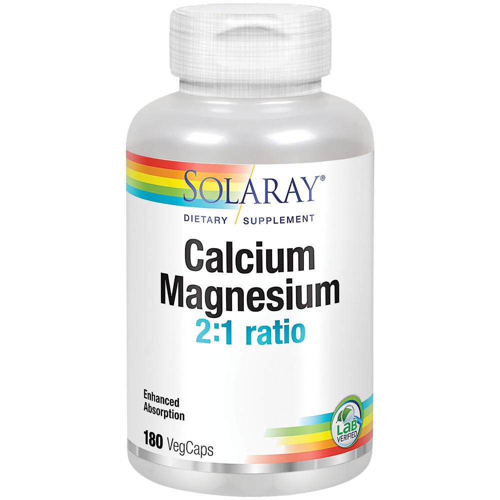 Calcium & Magnesium - Full Range Amino Acid Chelates In A Special Herb Base (180 Capsules)