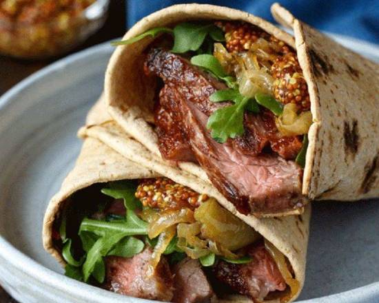 Steak and Onion Wrap