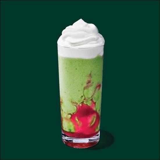 Strawberry Green Tea Frappuccino