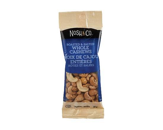 Nosh & Co Roasted & Salted Whole Cashews (50 g)