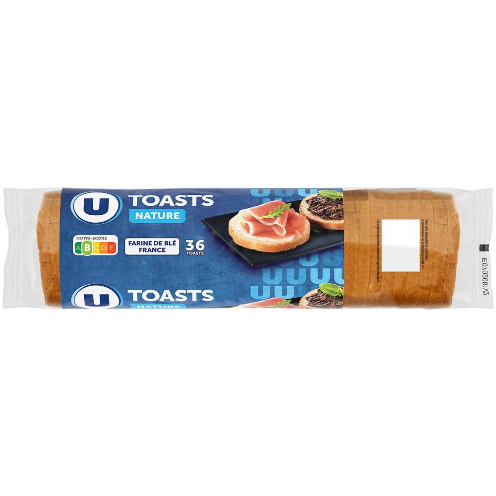 Les Produits U - Toasts ronds a froment (36)