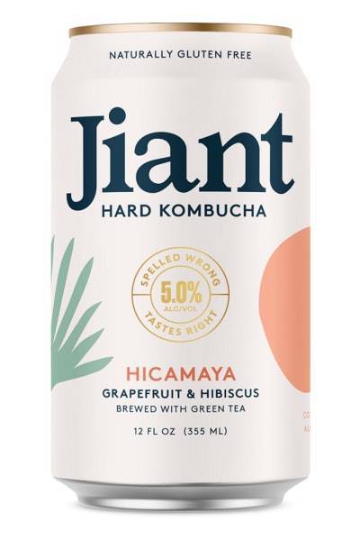 Jiant Hard Kombucha Hicamaya Beer (6 ct, 12 oz)
