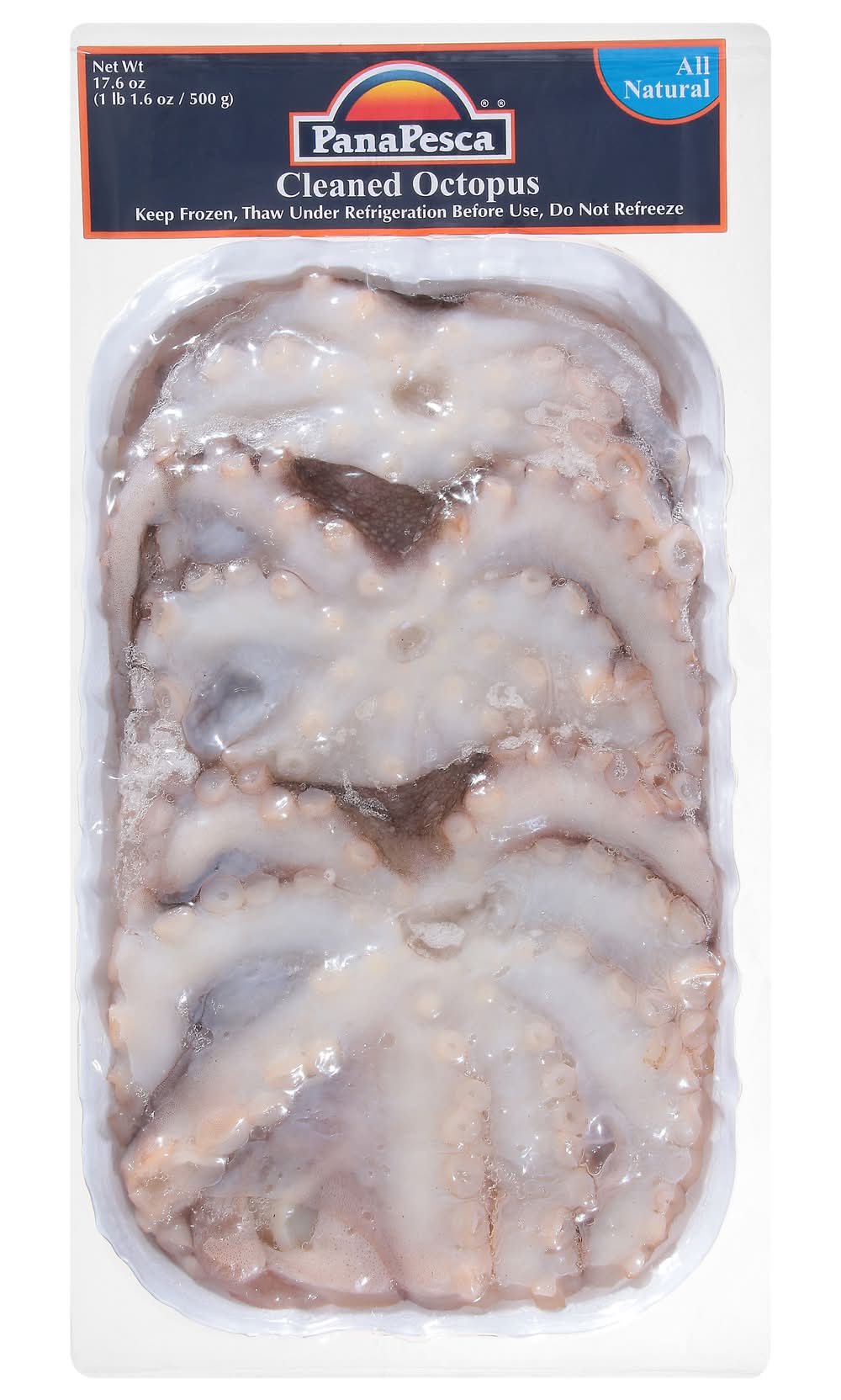 PanaPesca All Natural Cleaned Octopus (17.6 oz, 2 ct)