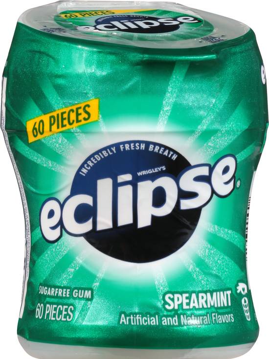Eclipse Wrigley's Big-E Sugar Free Spearmint Gum (60 ct)
