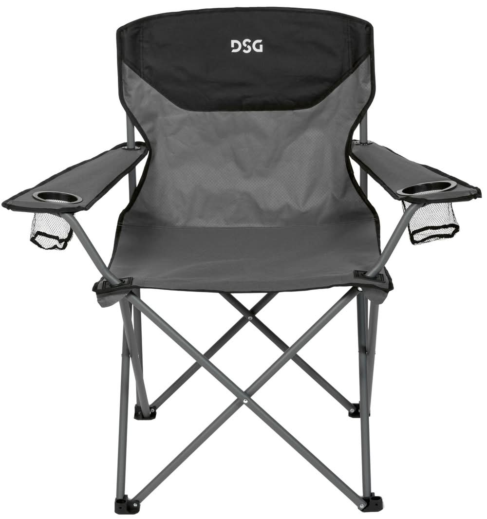 DSG Oversized Folding Chair, Black