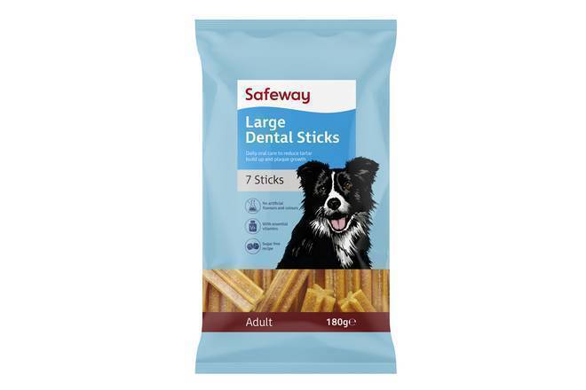 Safeway Dental Sticks Large 180g