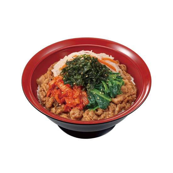 黒ビビンバ牛丼 Bibimbap Style Gyudon w/ Seasoned Seaweed