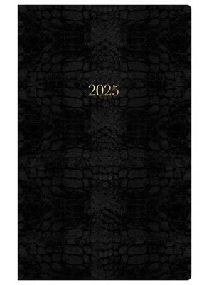 Blue Sky 2025 Weekly/Monthly Planner, 8.31 Inch x6.14 Inch, Black