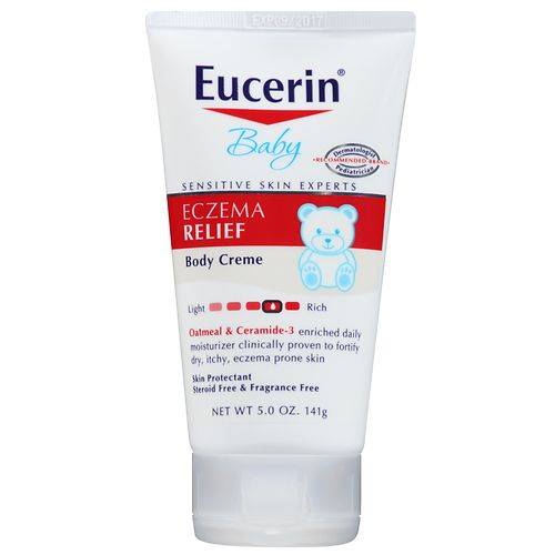 Eucerin Baby Eczema Relief Body Creme Fragrance Free - 5.0 oz