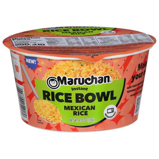 Maruchan Instant Rice Bowl (mexican)