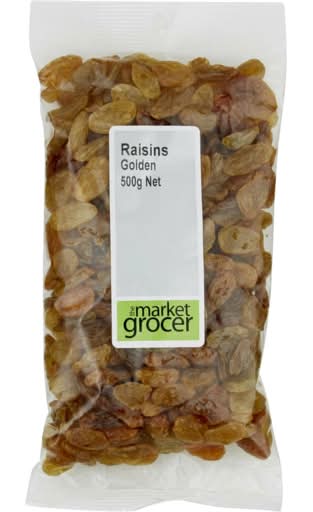 The Market Grocer Golden Raisins (500g)