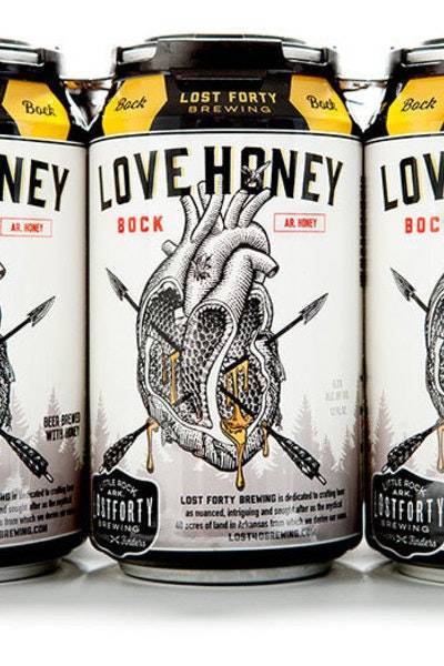 Lost Forty Love Honey Bock (6x 12oz cans)