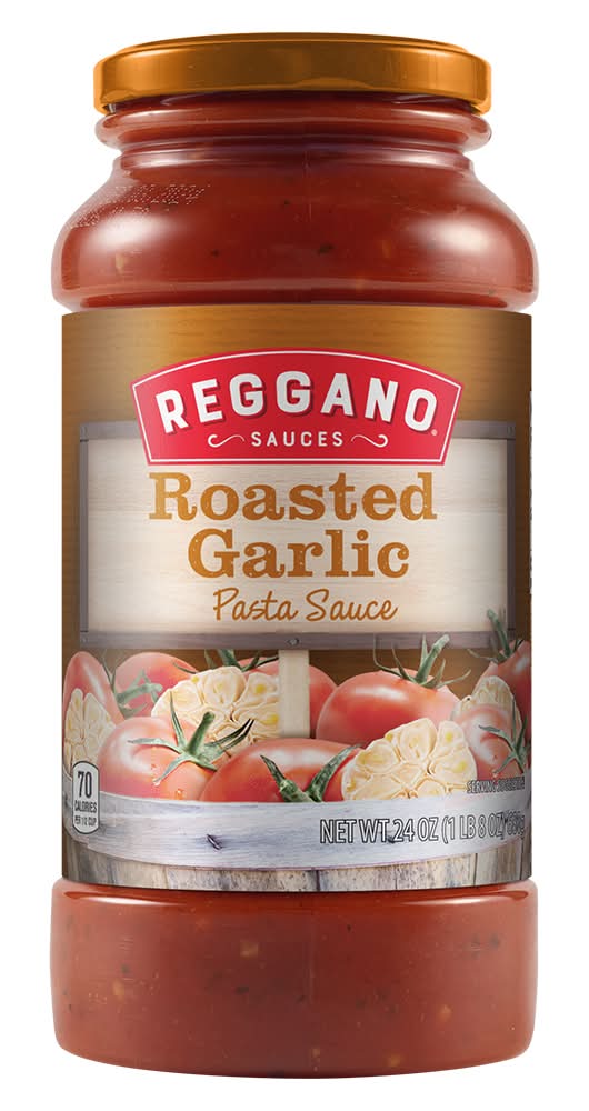 Reggano Pasta Sauce, Roasted Garlic (24 oz)