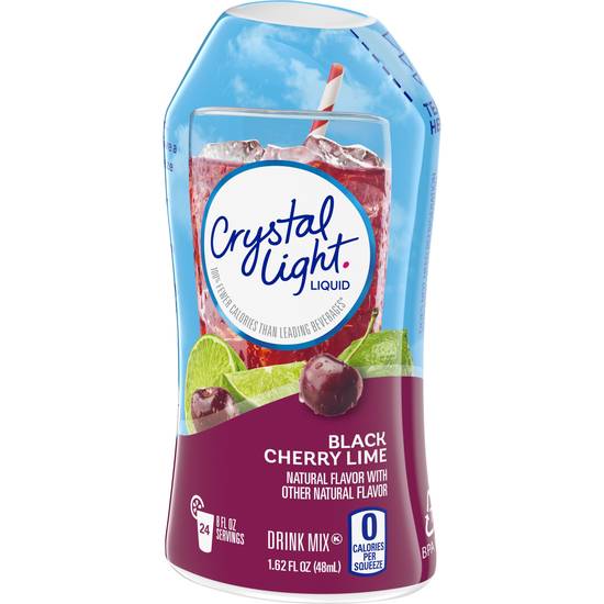 Crystal Light Black Cherry Lime Liquid Drink Mix (1.62 fl oz)