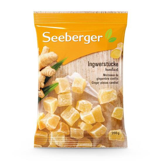 Seeberger - Morceaux de gingembre confits sulfités
