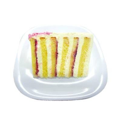 Bakery Lemon Blueberry Cake Colossal Slice - Each (1060 Cal.)