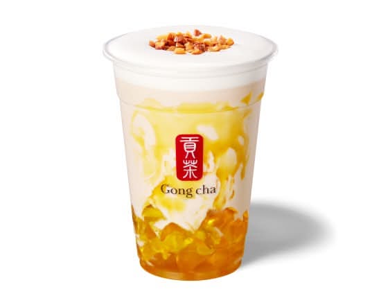 ハニーナッツウーロン ミルクティー  Honey Nuts Oolong Milk Tea
