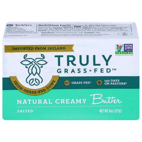 Truly Grass Fed Natural Creamy Salted Butter