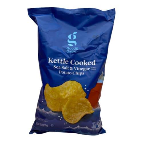 Good & Gather Kettle Cooked Potato Chips (sea salt and vinegar)