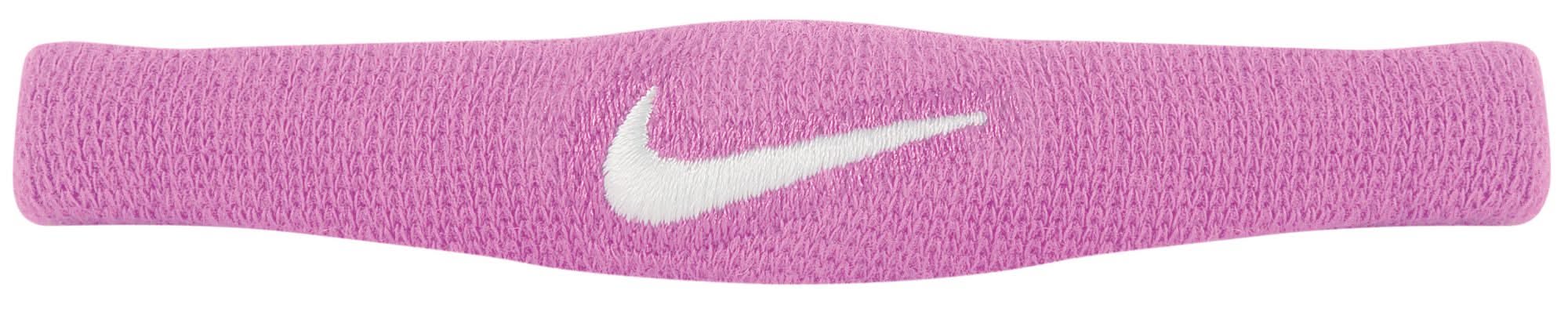 Nike Skinny DRI-FIT Bicep Bands (Pink/White, No Size)