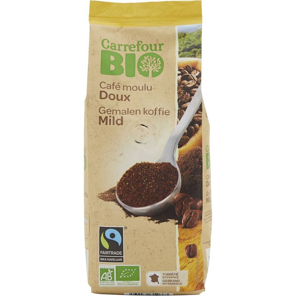 Carrefour Bio - Café moulu doux (250 g)