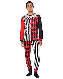 Clown Pajama Set (Adult Extra Small)