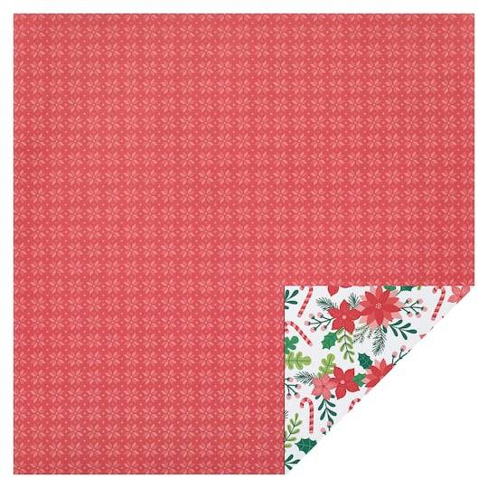 Cozy Christmas Double-Sided Cardstock Paper By Recollections, 12" X 12"