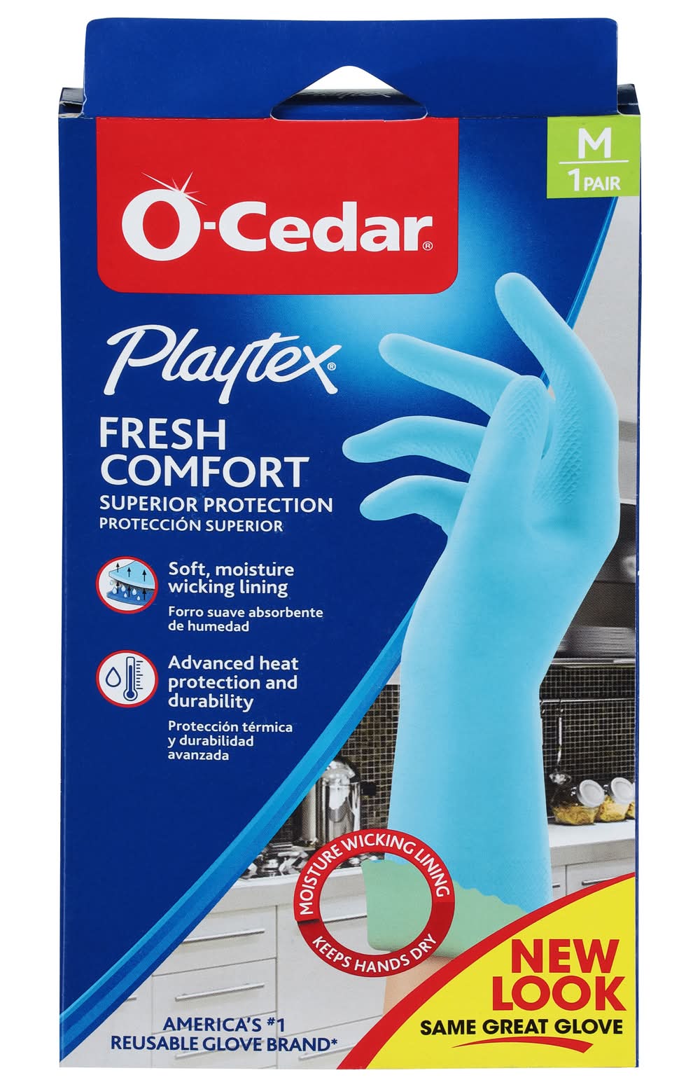 Playtex Fresh Comfort Medium Size Gloves (3 oz)