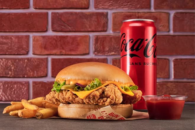 🍔 🍗 🌶️  Menu Spicy Chicken Burger