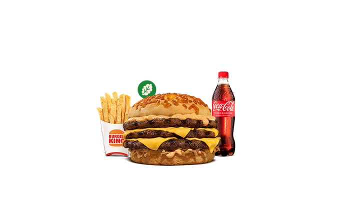 Menú Stacker Original Triple Vegetal