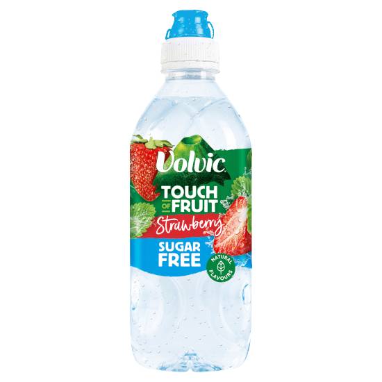 Volvic Touch Of Fruit Sugar Free Strawberry Natural Flavoured Water 750ml