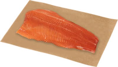 Fresh Farmed Atlantic Salmon Fillet Color Added  - 1.5 Lb