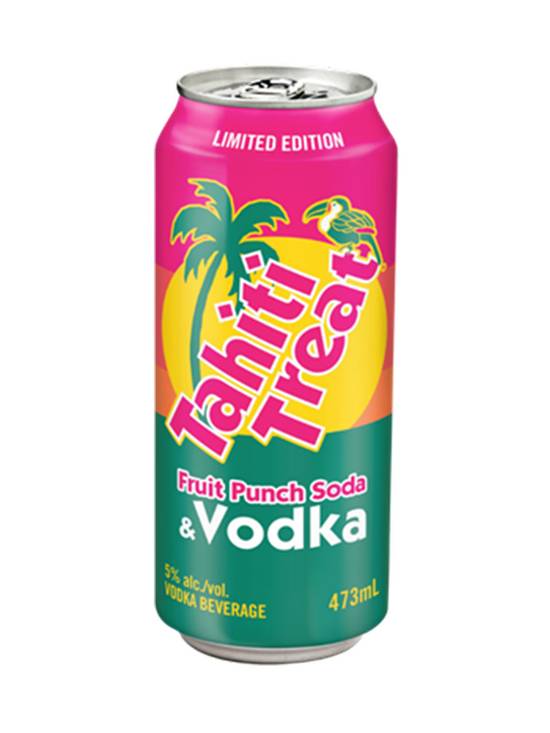 Tahiti Treat · Fruit Punch Soda & Vodka (473 mL)