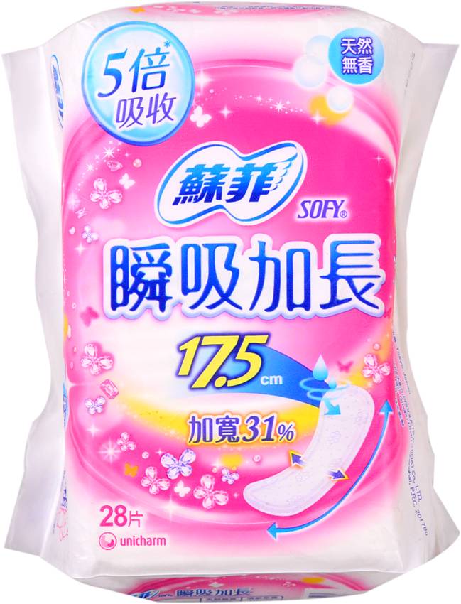 蘇菲瞬吸１７．５ｃｍ護墊