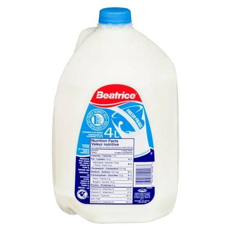 Beatrice Partly Skimmed Milk 1% (4 L)