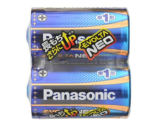 ◎パナソニック エボルタNEO(単1-2P)【電気・小物】