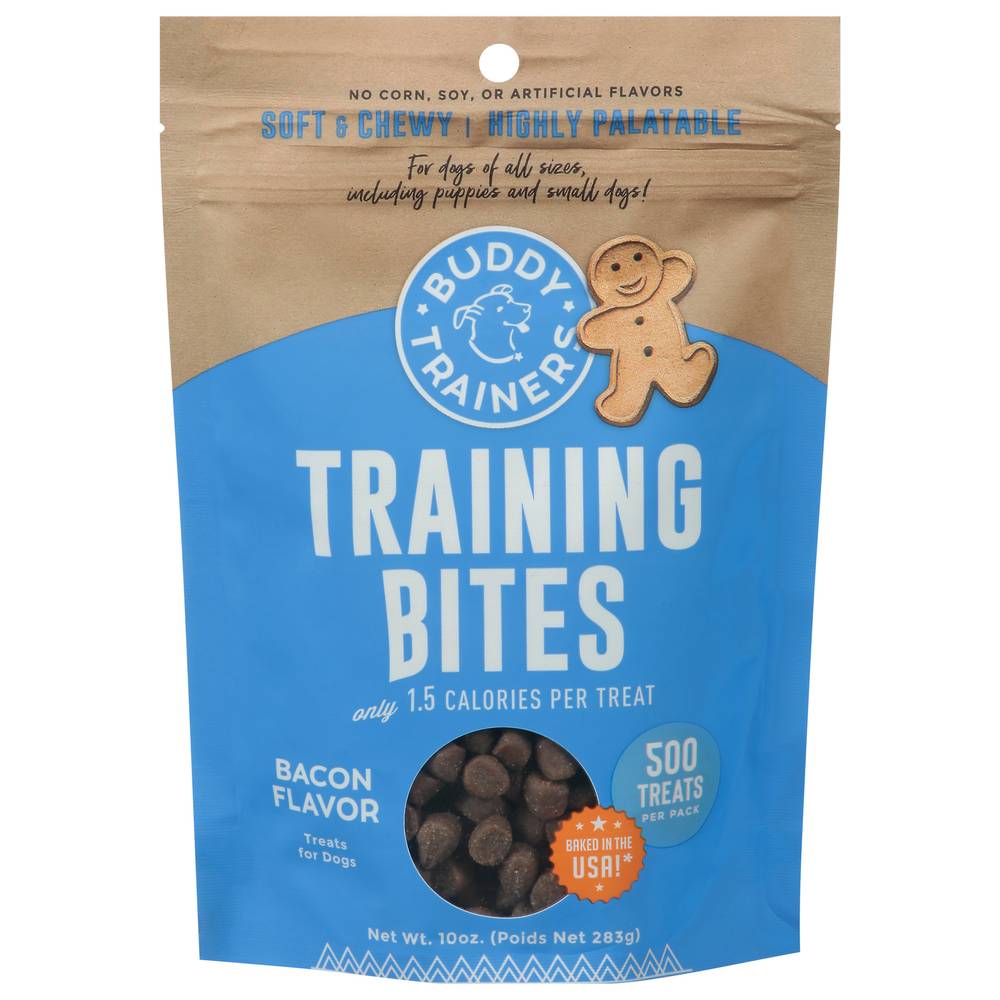 Buddy Trainers Bacon Flavor Training Bites (10 oz)